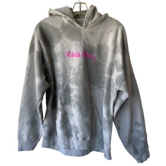KEITH HARING pullover hoodie size Large - Picture 3 of 10